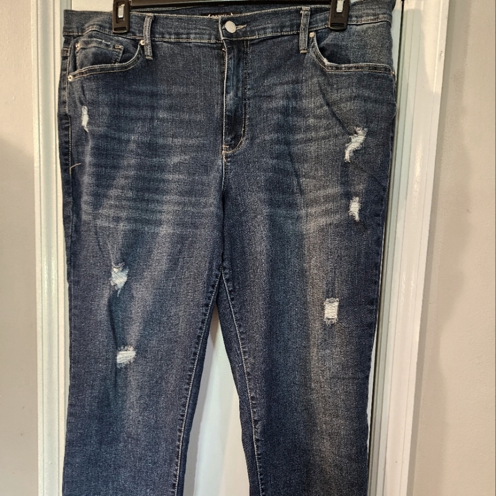 Nanette Belle High Rise Slim Ankle Jeans